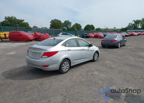 2017 Hyundai Accent Se from USA, damaged, VIN KMHCT4AE5HU219610